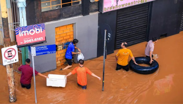 © Gustavo Mansur/Palácio Piratini Emergência climática exigirá cerca de US$ 6 trilhões até 2030